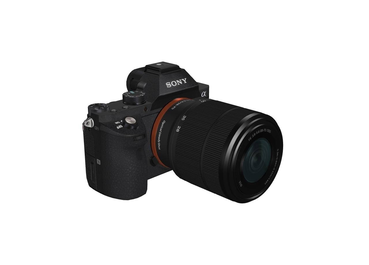 Sony Fotocamera digitale mirrorless Alpha a7IIK con obi...