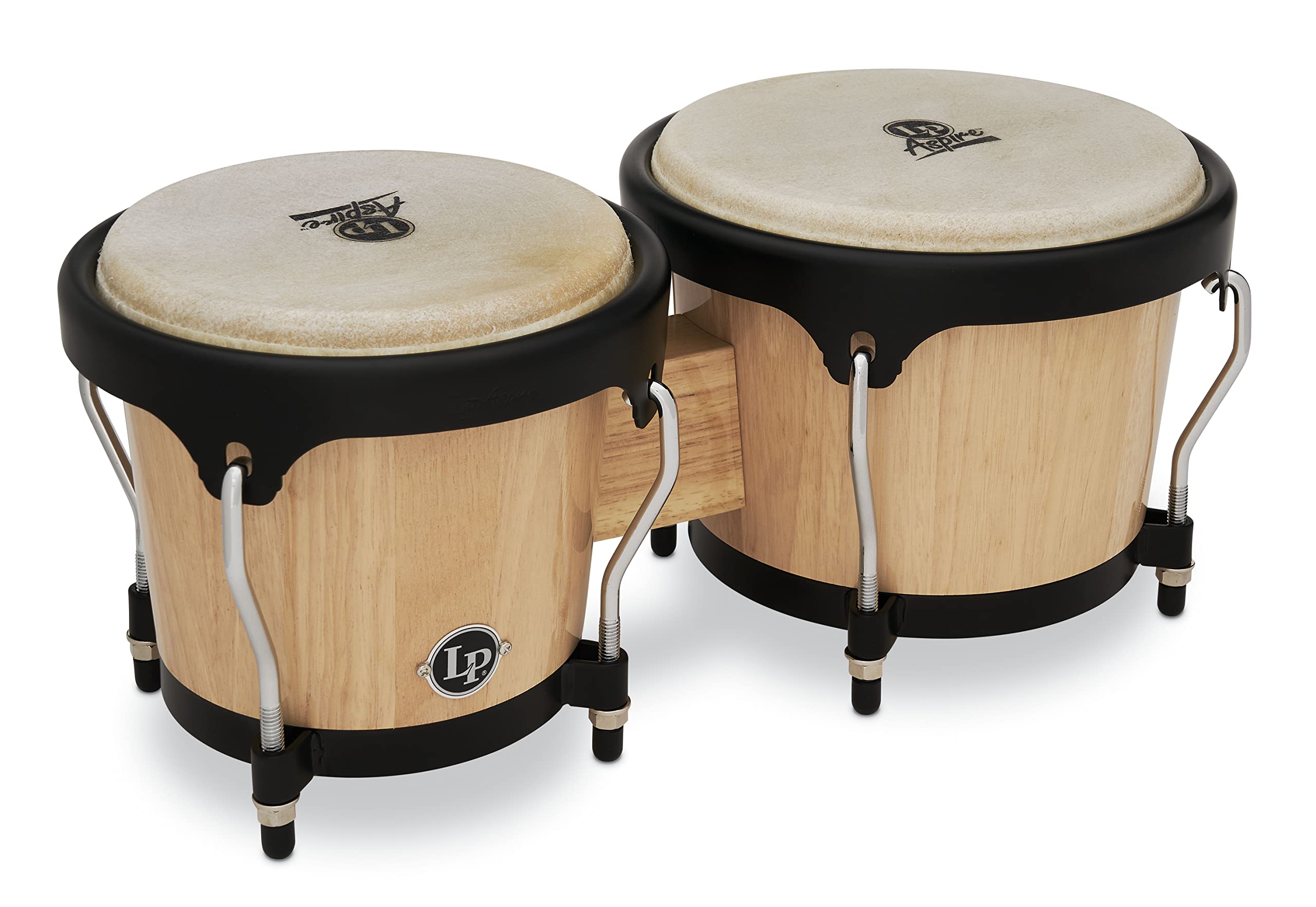 Latin Percussion LP ASPIRE Series Bongo in legno natura...