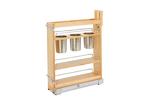 Rev-A-Shelf - Organizer per mobile base da 5' con 3 con...