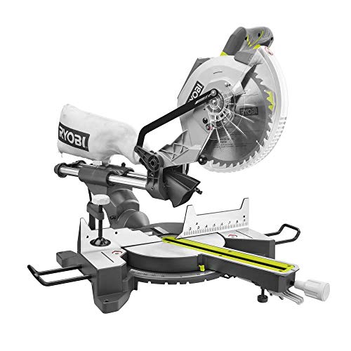 Ryobi Sega troncatrice scorrevole da 15 Ampere e 10 pol...