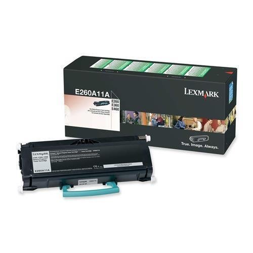 Lexmark E260A11A E260 E360 E460 E462 Cartuccia Toner (Nero) in Confezione al Dettaglio