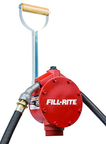 Fill-Rite Pompa manuale a pistone FR152 con tubo flessi...