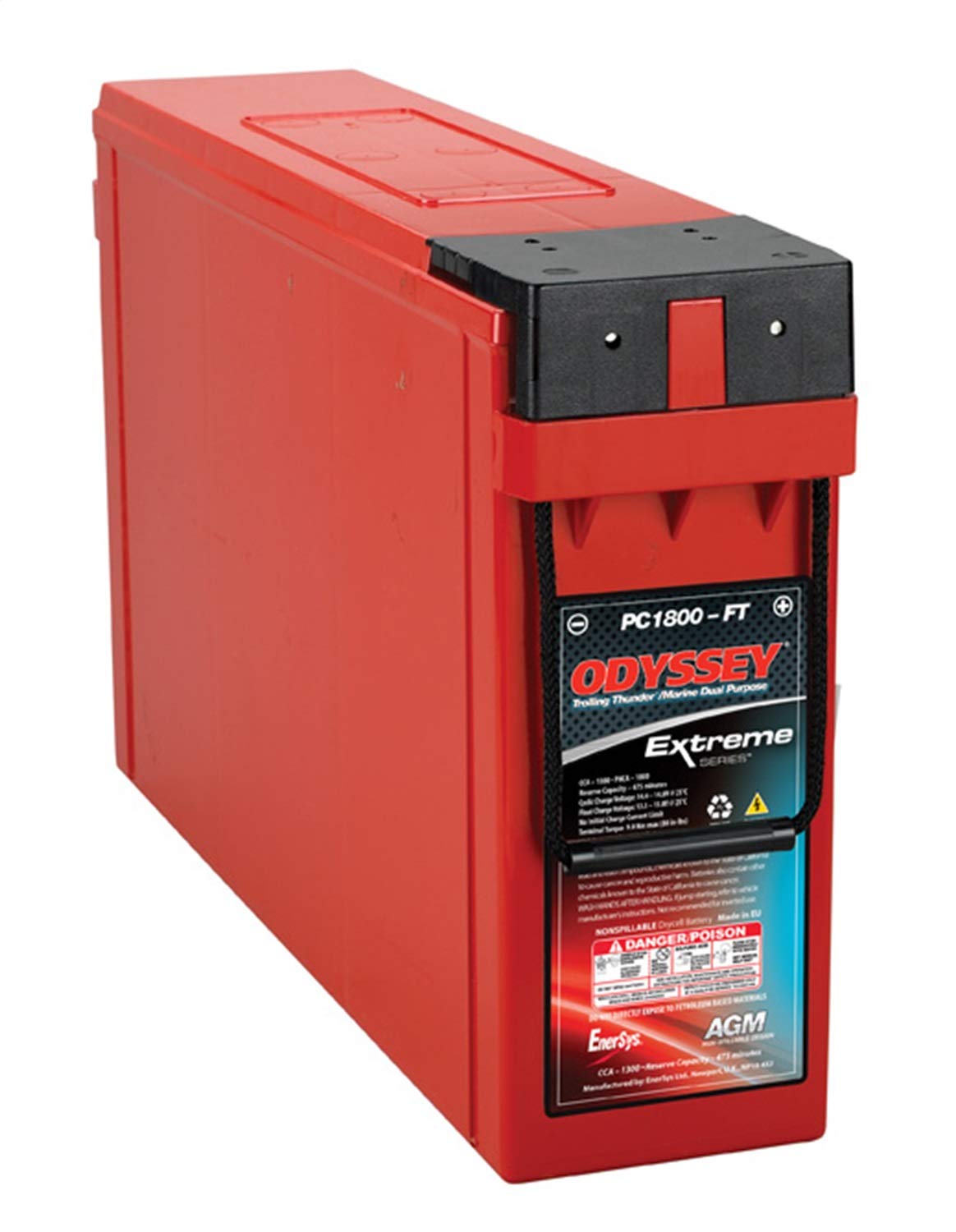 Odyssey Battery Batteria PC1800-FT Batteria marina 1800...