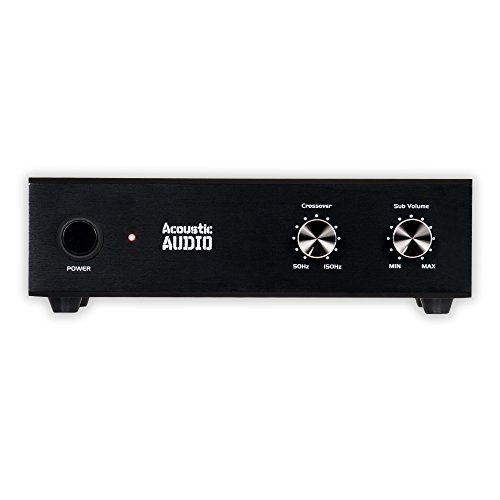 Acoustic Audio by Goldwood Acoustic Audio WS1005 Passive Subwoofer Amp 200 Watt Amplifier for Home Theater