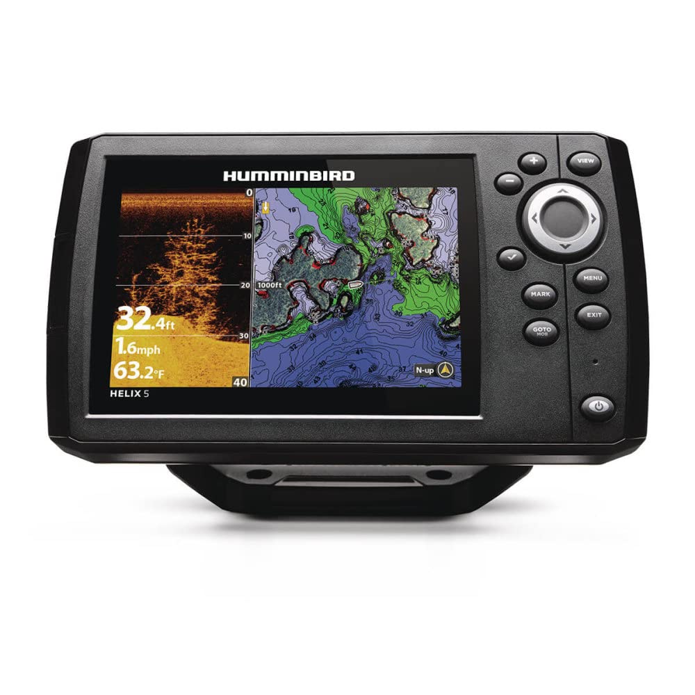 Humminbird 411670-1 Ecoscandaglio Helix 5 Chirp DI GPS ...