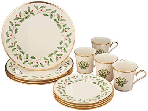 Lenox Set di stoviglie per le feste da 12 pezzi