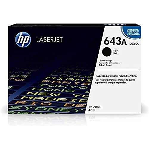 HP Cartuccia toner nero originale 643A | Funziona con C...