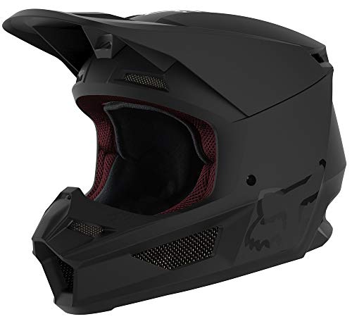 Fox Racing powersports-Caschi Casco YTH V1 Nero Opaco