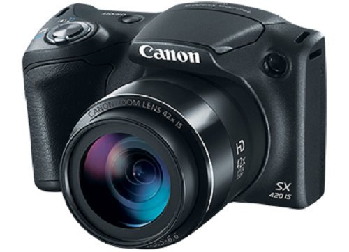 Canon PowerShot SX420 IS (Nero) con zoom ottico 42x e W...