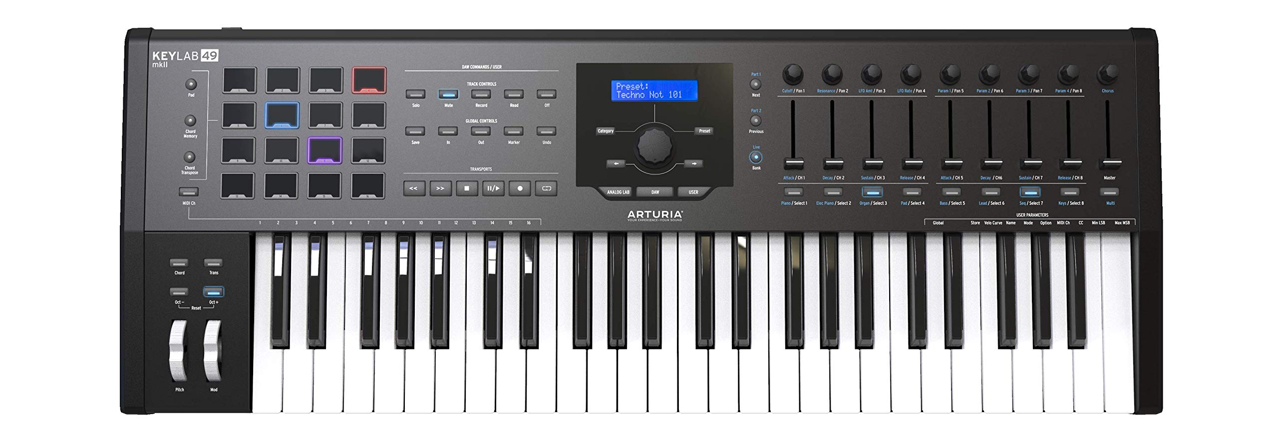 Arturia KeyLab MkII - Controller tastiera MIDI USB semi...