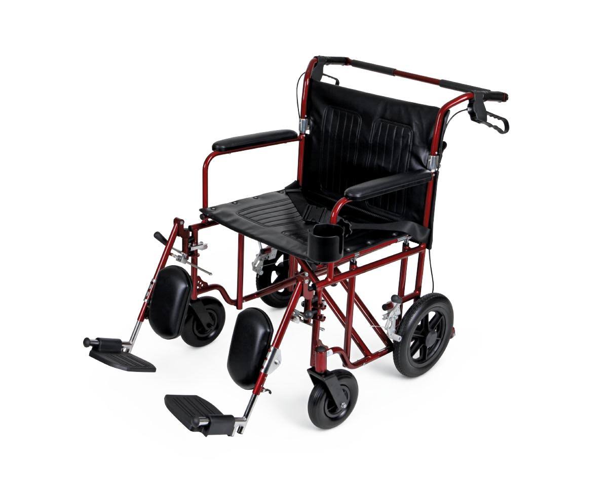 Medline Bariatric Transport Chair, 22