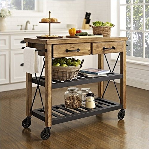 Crosley Furniture Carrello da cucina industriale Roots ...