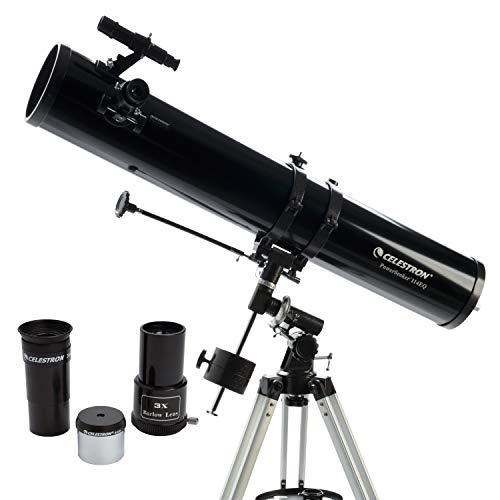 Celestron - Telescopio PowerSeeker 114EQ - Telescopio e...