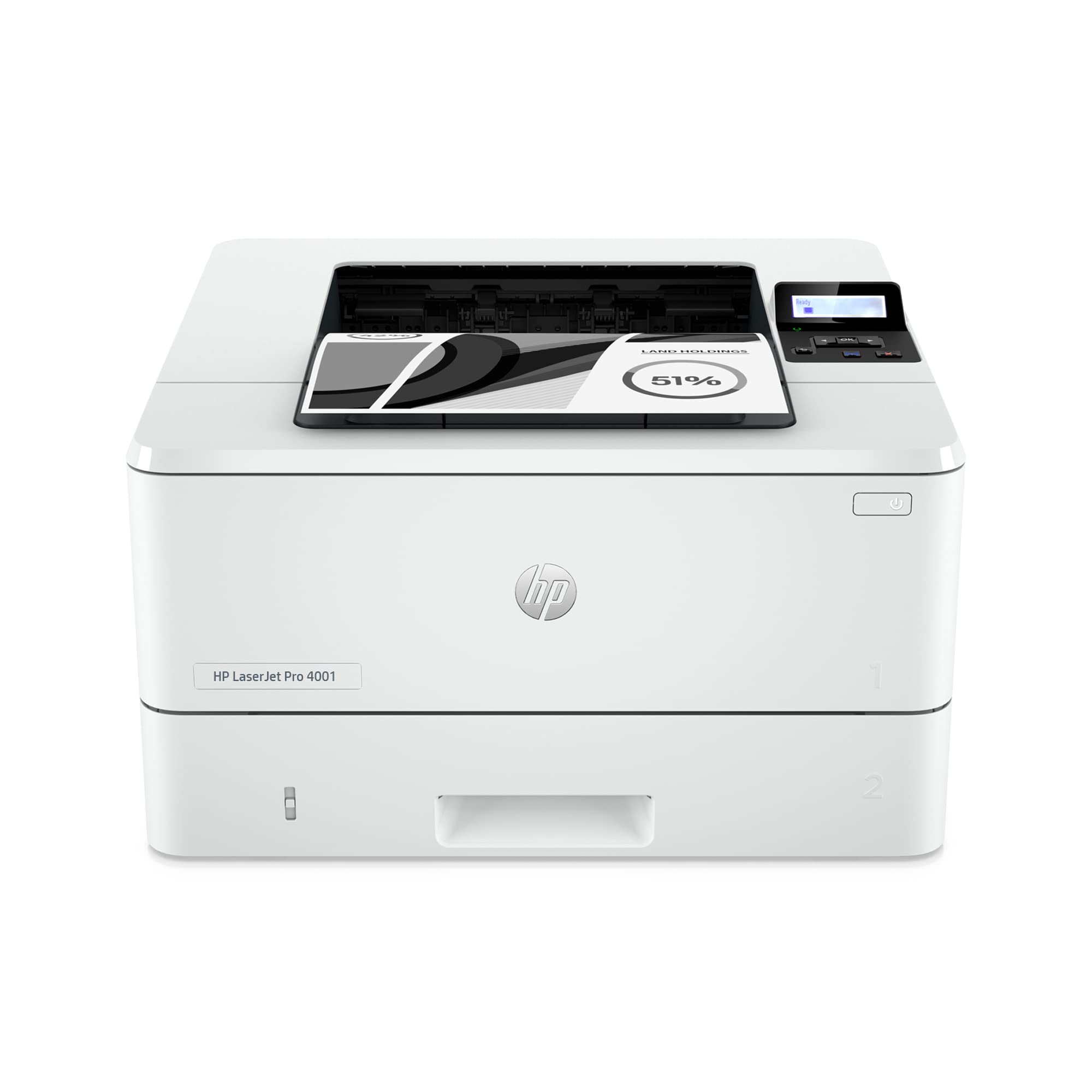 HP Stampante LaserJet Pro 4001dw wireless in bianco e n...