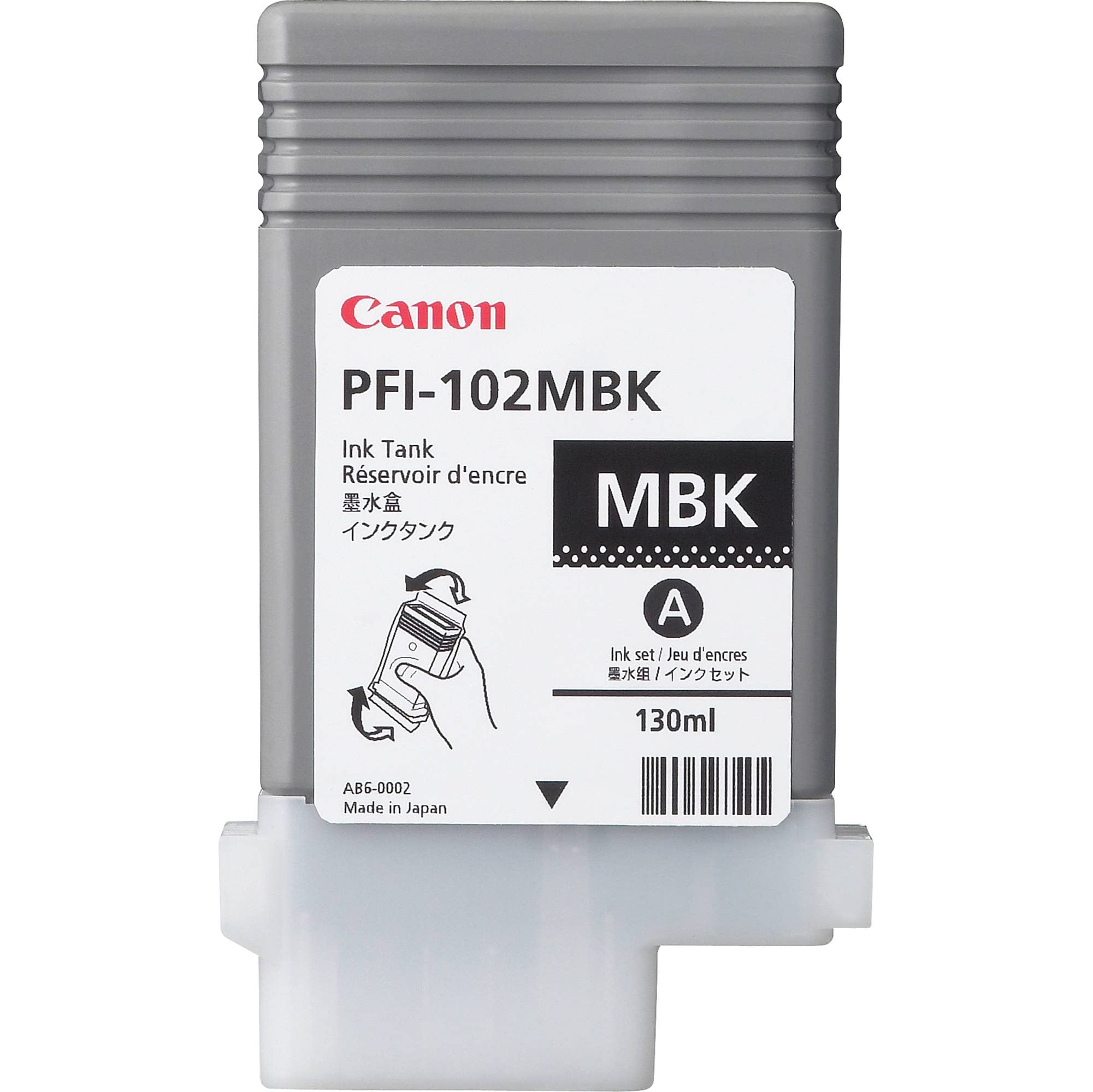 Canon Ipf PFI-102MBK Serbatoio inchiostro nero opaco 13...