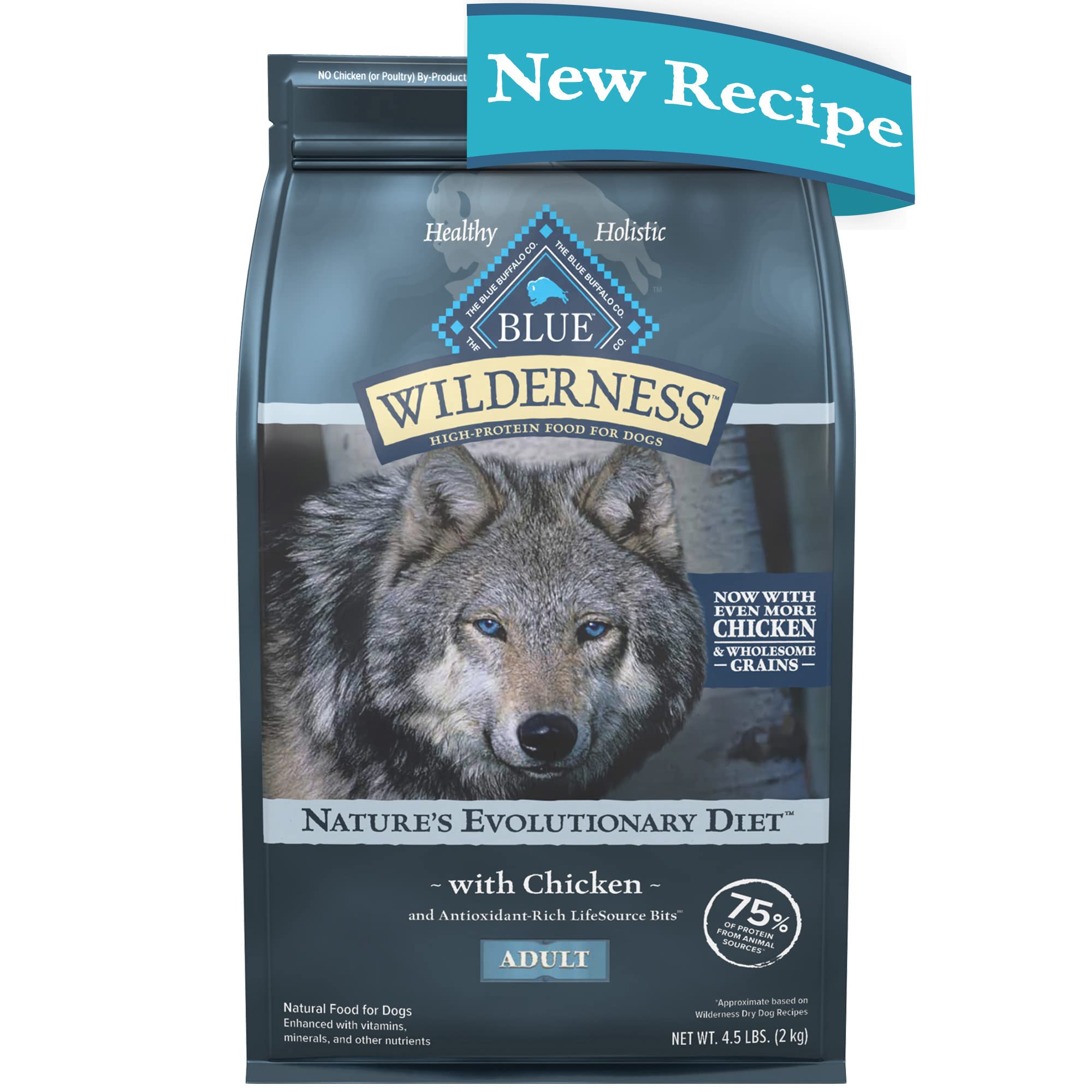 Blue Buffalo Wilderness High Protein Natural Adult Cibo...