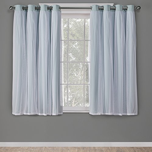 Exclusive Home Curtains Tenda oscurante con occhielli s...