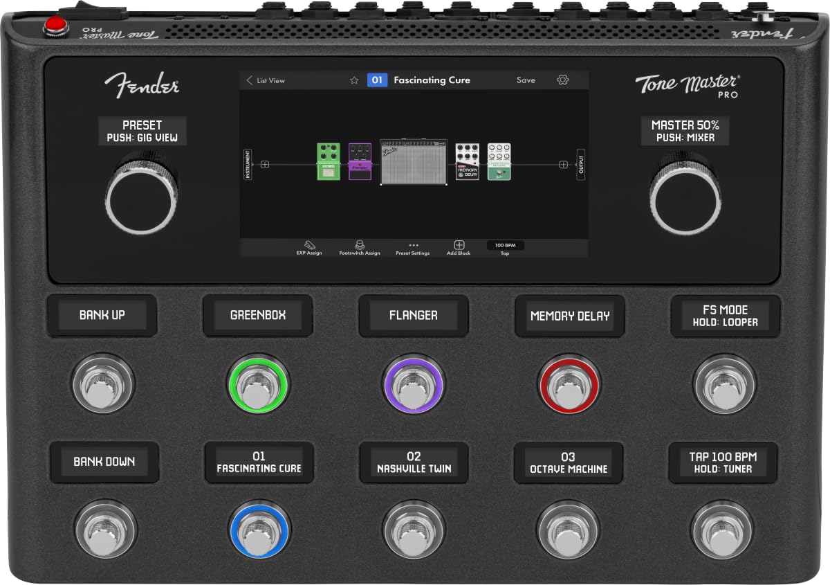 Fender Tone Master Pro Workstation multieffetto per chi...