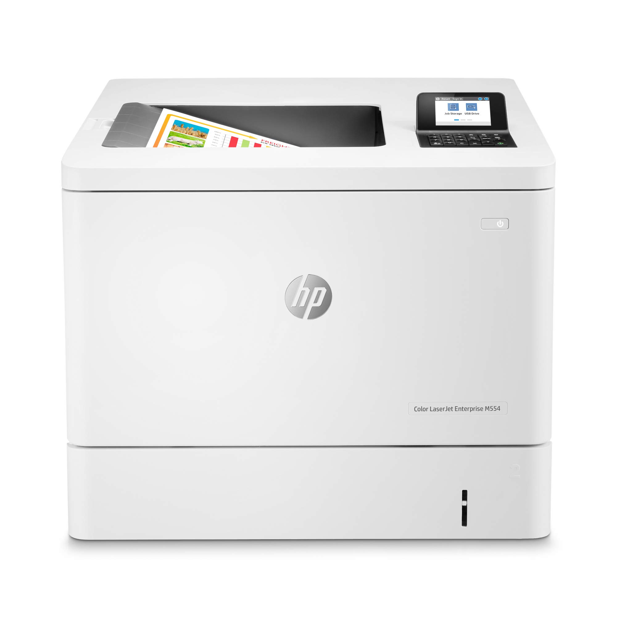 HP Stampante fronte-retro Color LaserJet Enterprise M55...