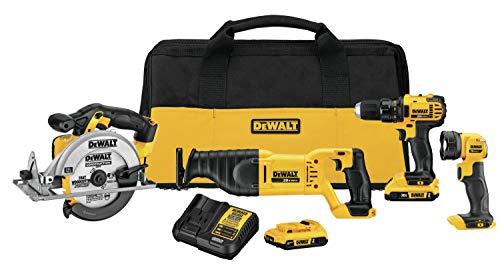 DEWALT DCK423D2 Kit combinato 4 utensili 20V MAX