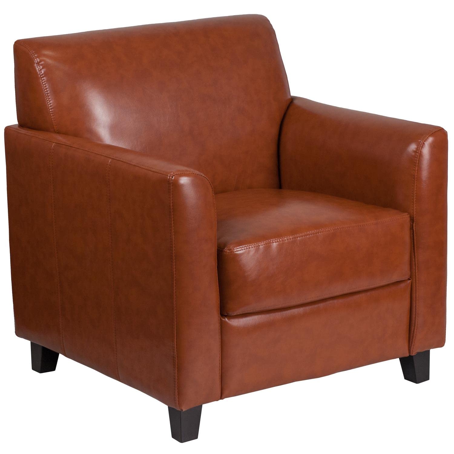 Flash Furniture Sedia HERCULES Diplomat Series Cognac L...