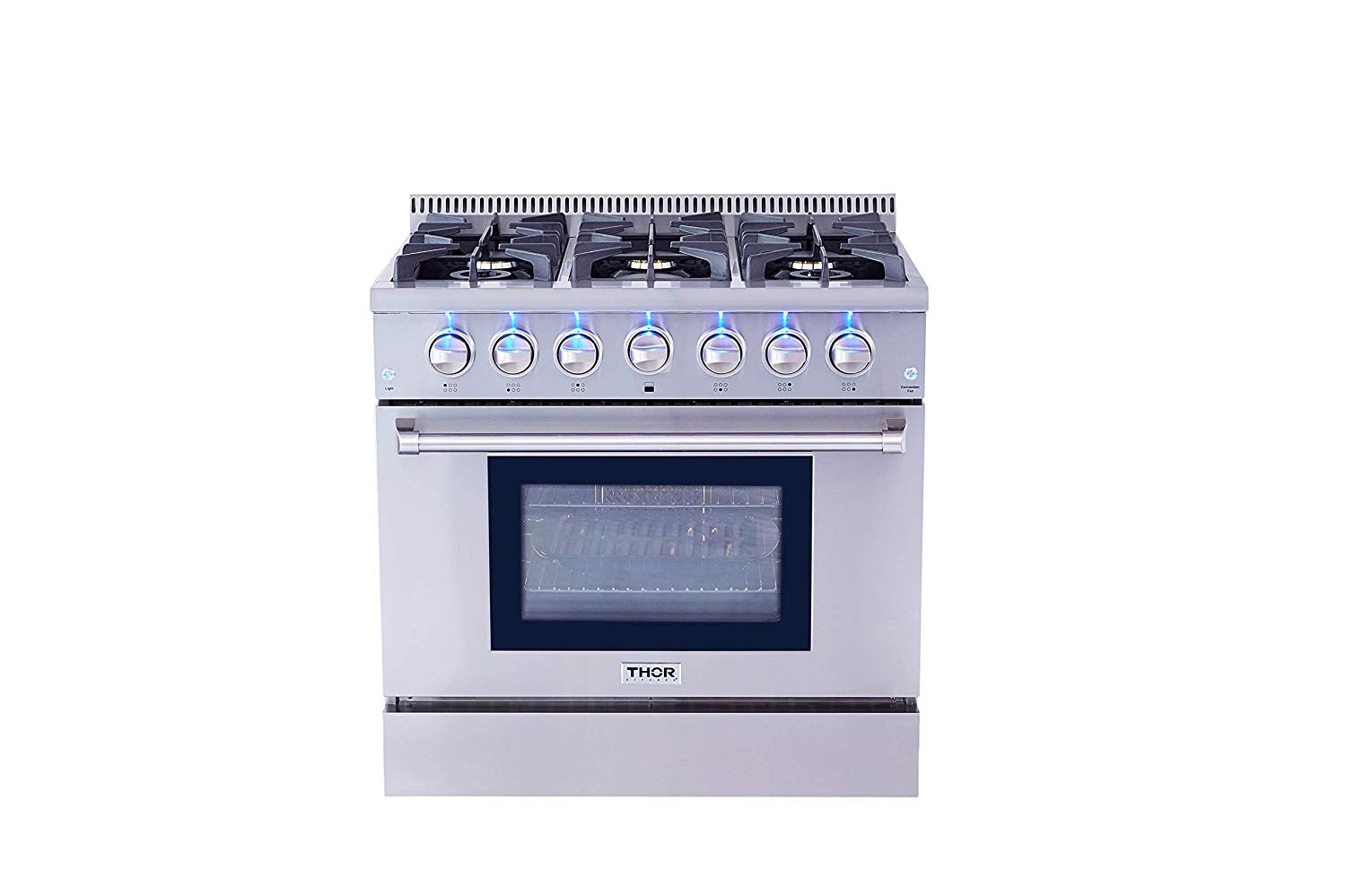 Thor Kitchen HRG3618U 36in Cucina a gas professionale i...