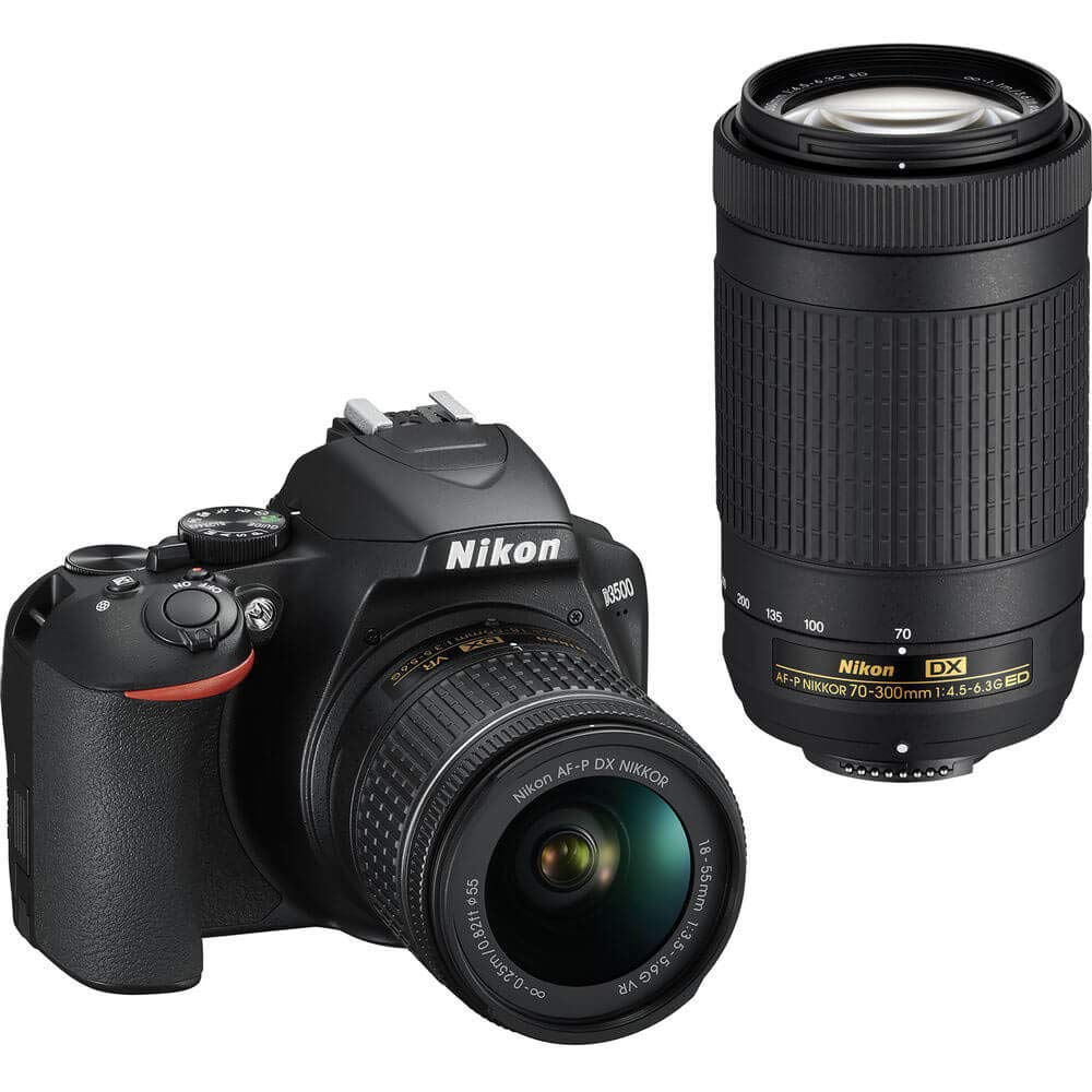 Nikon Fotocamera DSLR  D3500 con obiettivo AF-P DX NIKK...