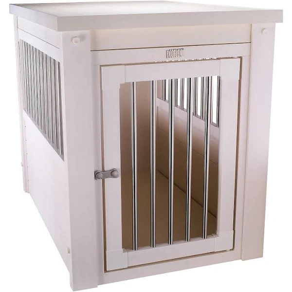 New Age Pet ecoFLEX Pet Crate/Tavolino - Bianco antico ...